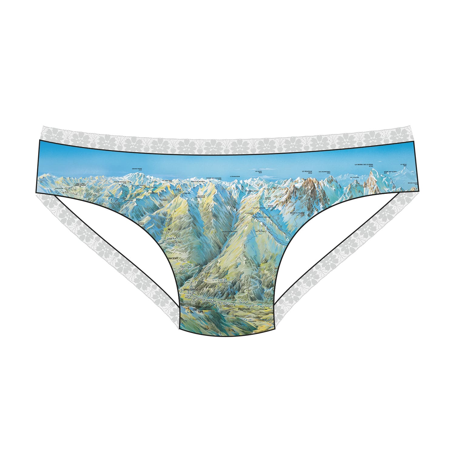 Culotte dentelle parc des ecrins été