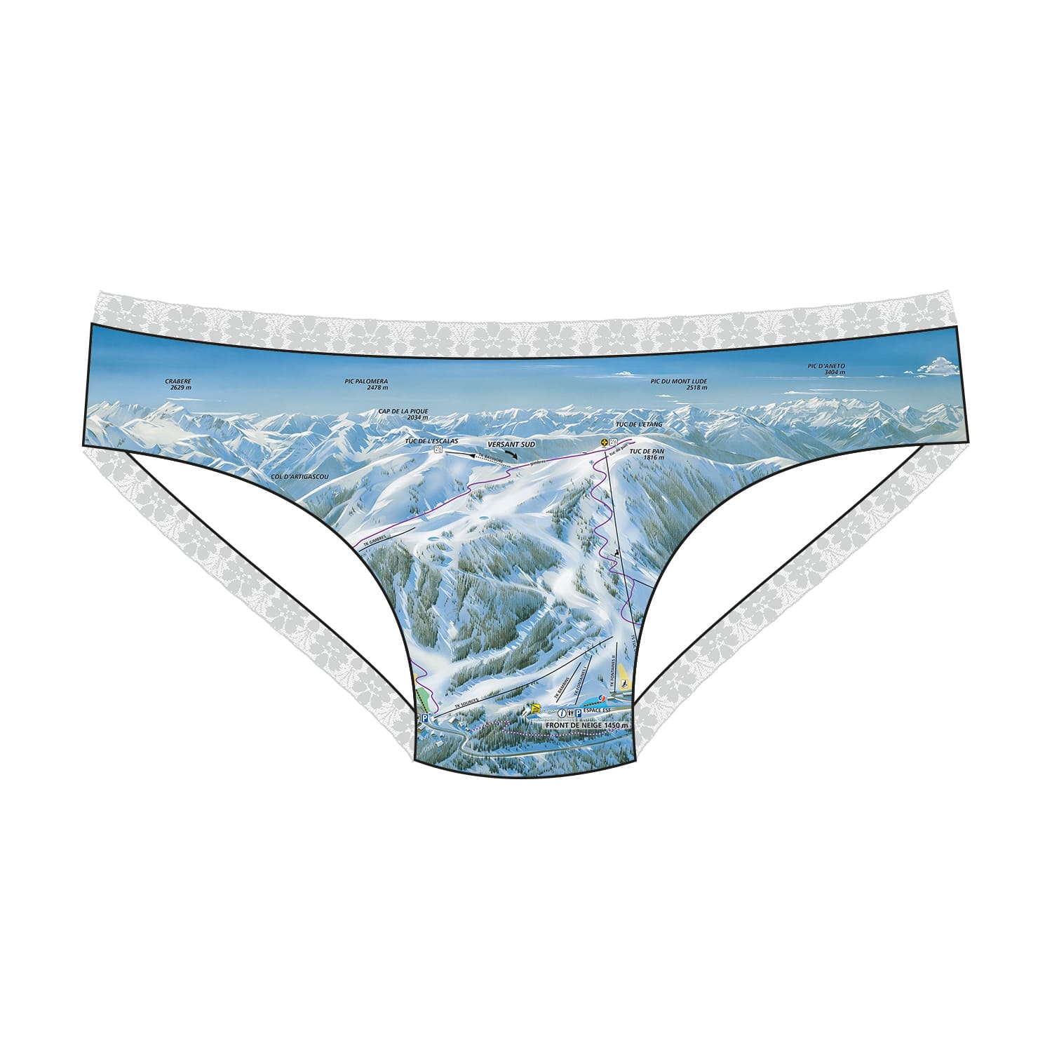 Culotte dentelle le mourtis