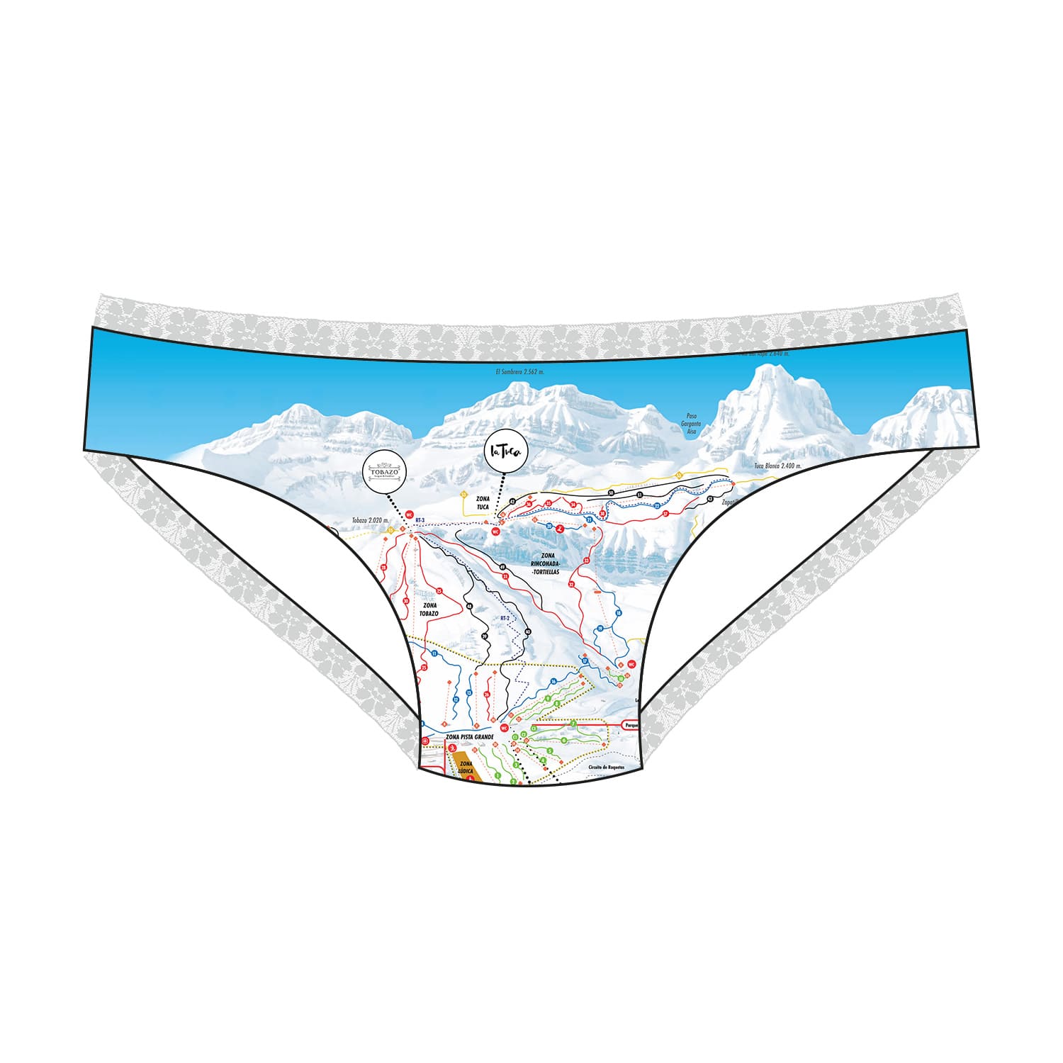 Culotte dentelle candanchu