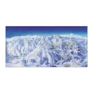 Serviette 70x140 cerler castanesa