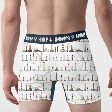 Boxer homme Phares de France