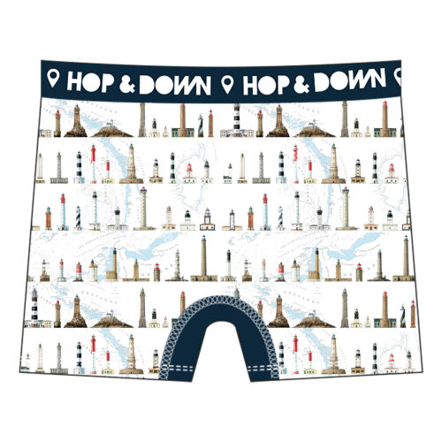 Boxer homme Phares de France
