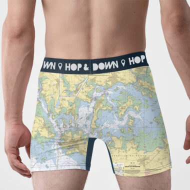 Boxer homme Shom golfe du Morbihan
