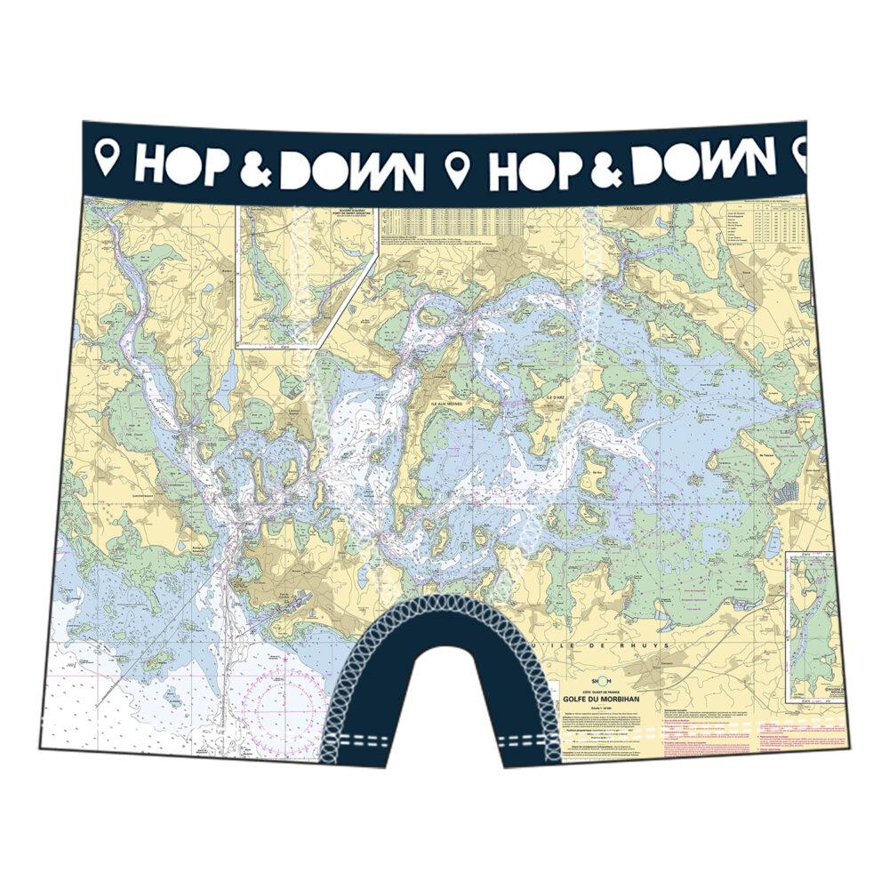 Boxer homme Shom golfe du Morbbihan