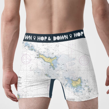 Boxer homme Shom îles Houat et Hoëdic