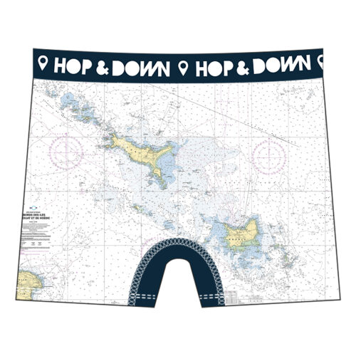 Boxer homme Shom îles Houat et Hoëdic