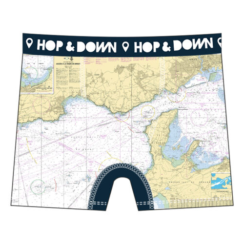 Boxer homme Shom Acces à la rade de Brest