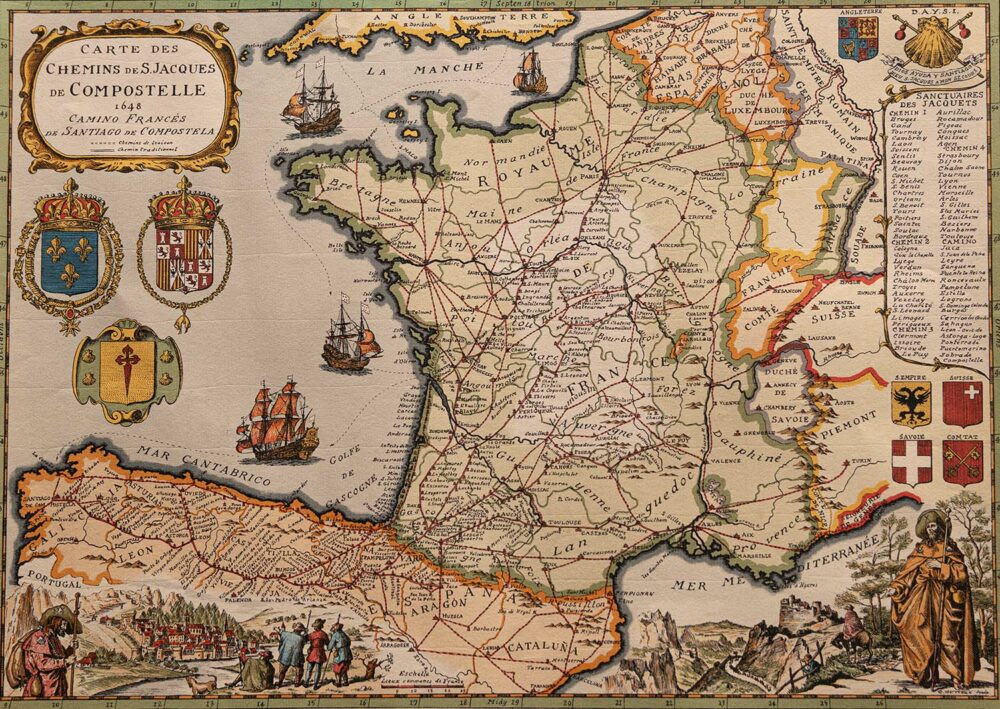Mug Compostelle 1648