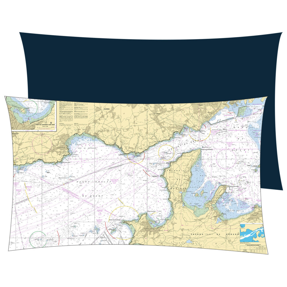 Coussin Shom Acces à la rade de Brest