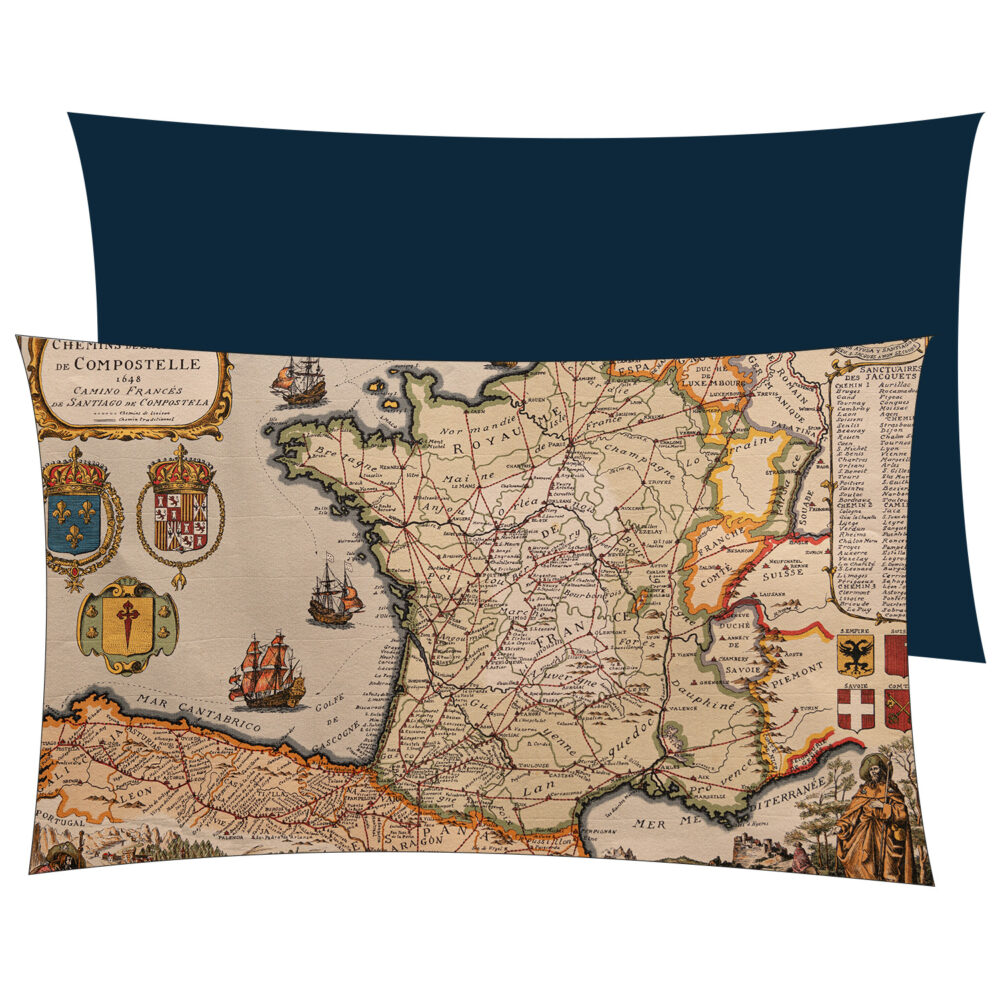 Coussin Compostelle 1648