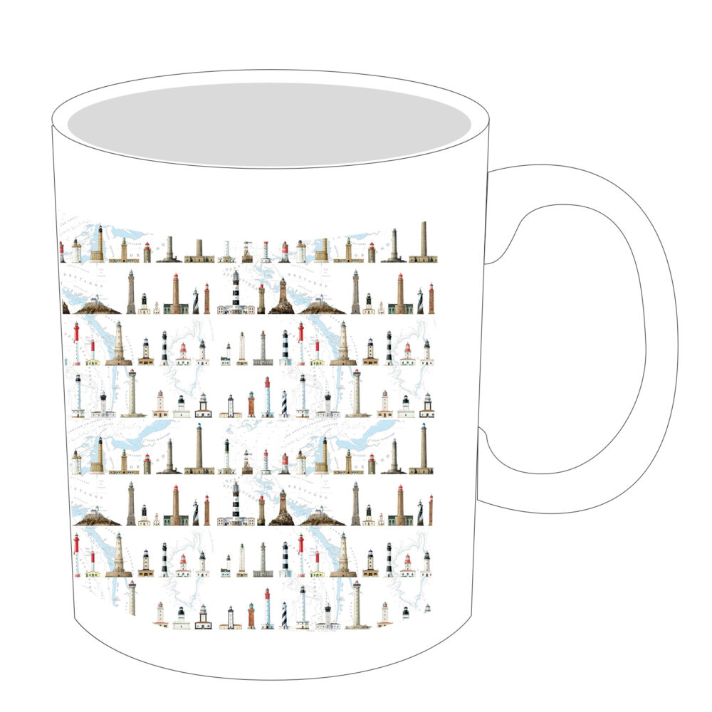 Mug Phares de France