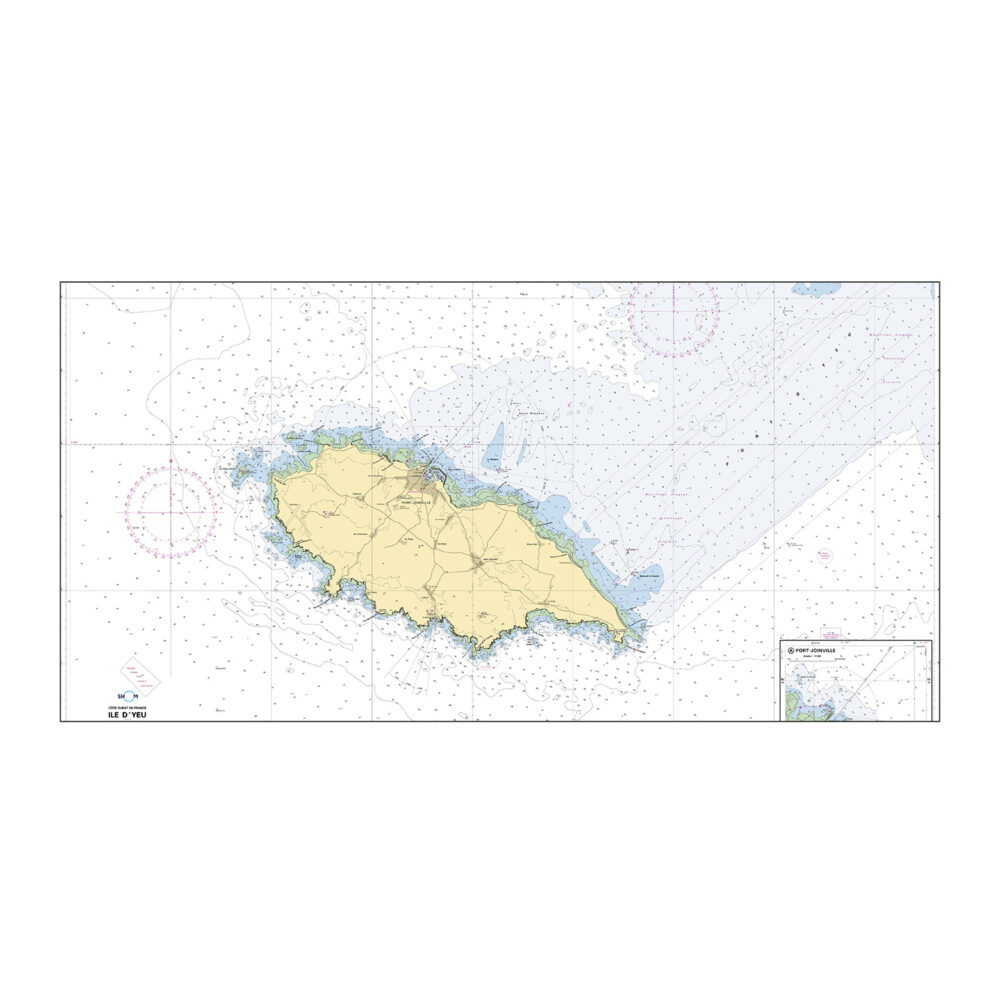Serviette 70x140 Shom pointe de Penmarc'h à Trevignon