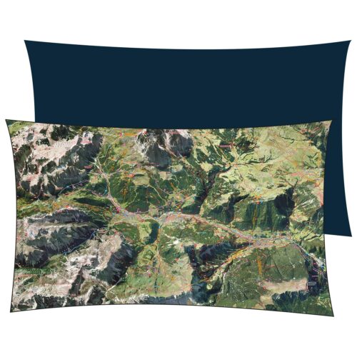 Coussin Val Gardena Gröden Seiser Alm