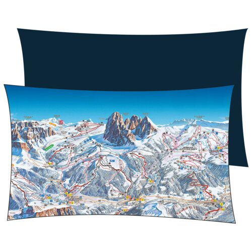 Coussin Val Gardena Gröden Seiser Alm