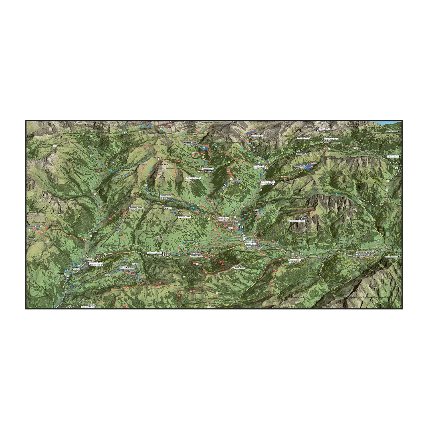 Serviette 70x140 Gstaad