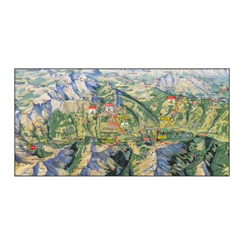 Serviette 70x140 Saalbach Hinterglemm Leogang