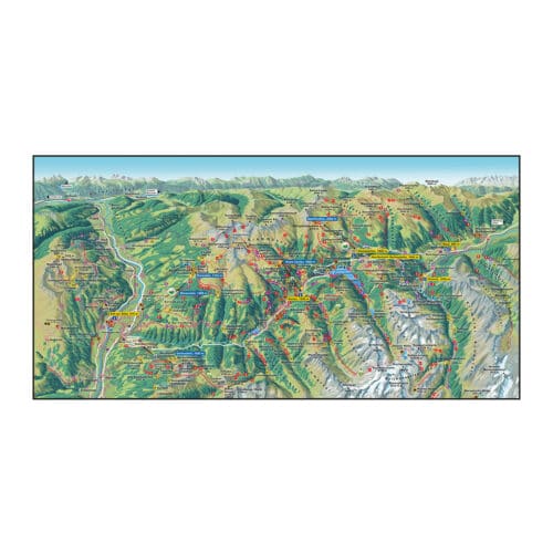 Serviette 70x140 Zillertal Arena