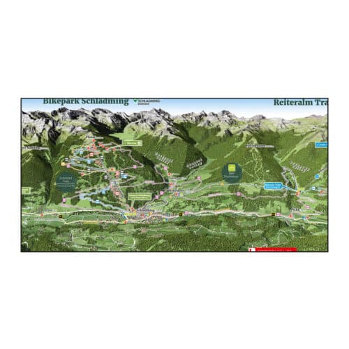 Serviette 70x140 Schladming - Dachstein