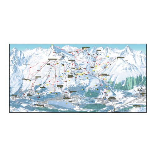 Serviette 70x140 St. Moritz Corviglia