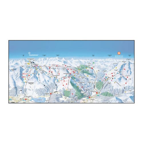 Serviette 70x140 Davos Klosters