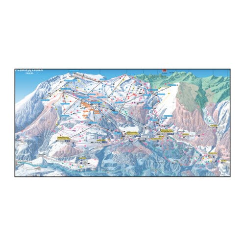 Serviette 70x140 Laax Films Falera