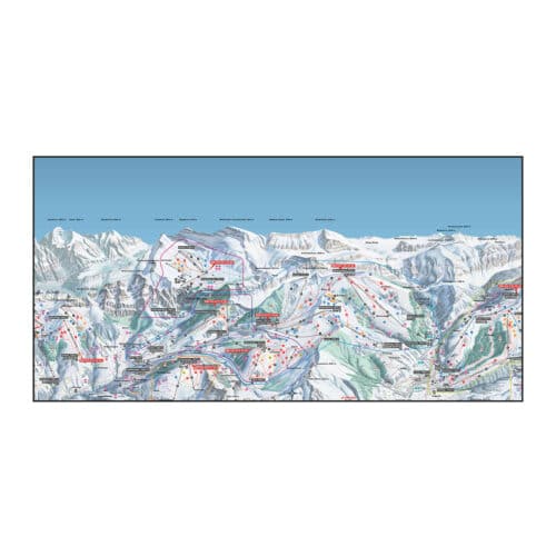Serviette 70x140 Adelboden - Lenk