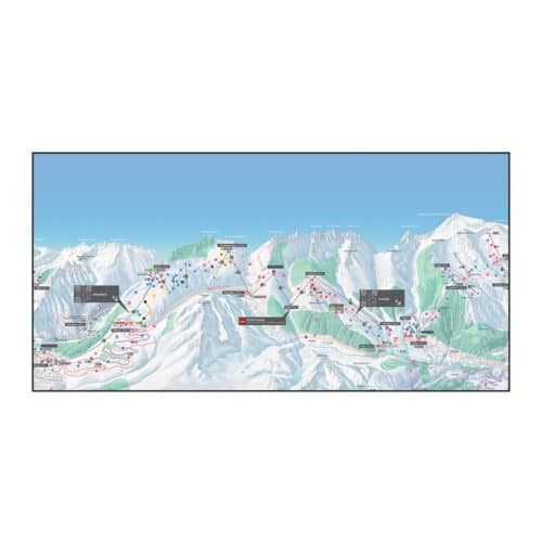 Serviette 70x140 Andermatt Sedrun Disentis