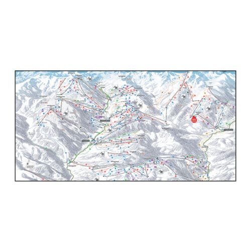 Serviette 70x140 Saalbach Hinterglemm Leogang
