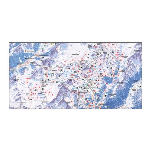 Serviette 70x140 Silvretta Arena - Ischgl Samnaun
