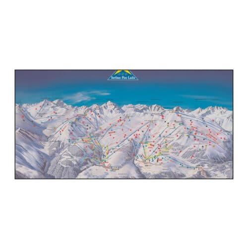 Serviette 70x140 Serfaus Fiss Ladis