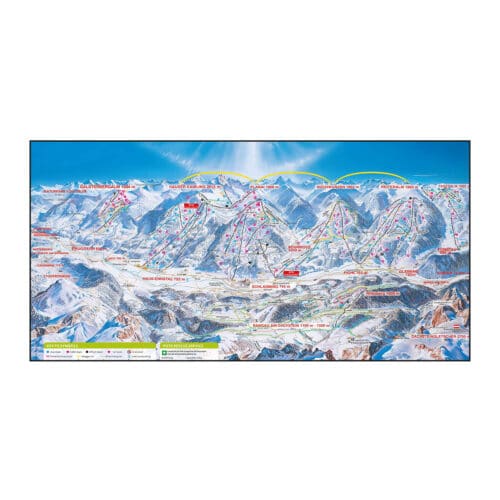 Serviette 70x140 Schladming - Dachstein