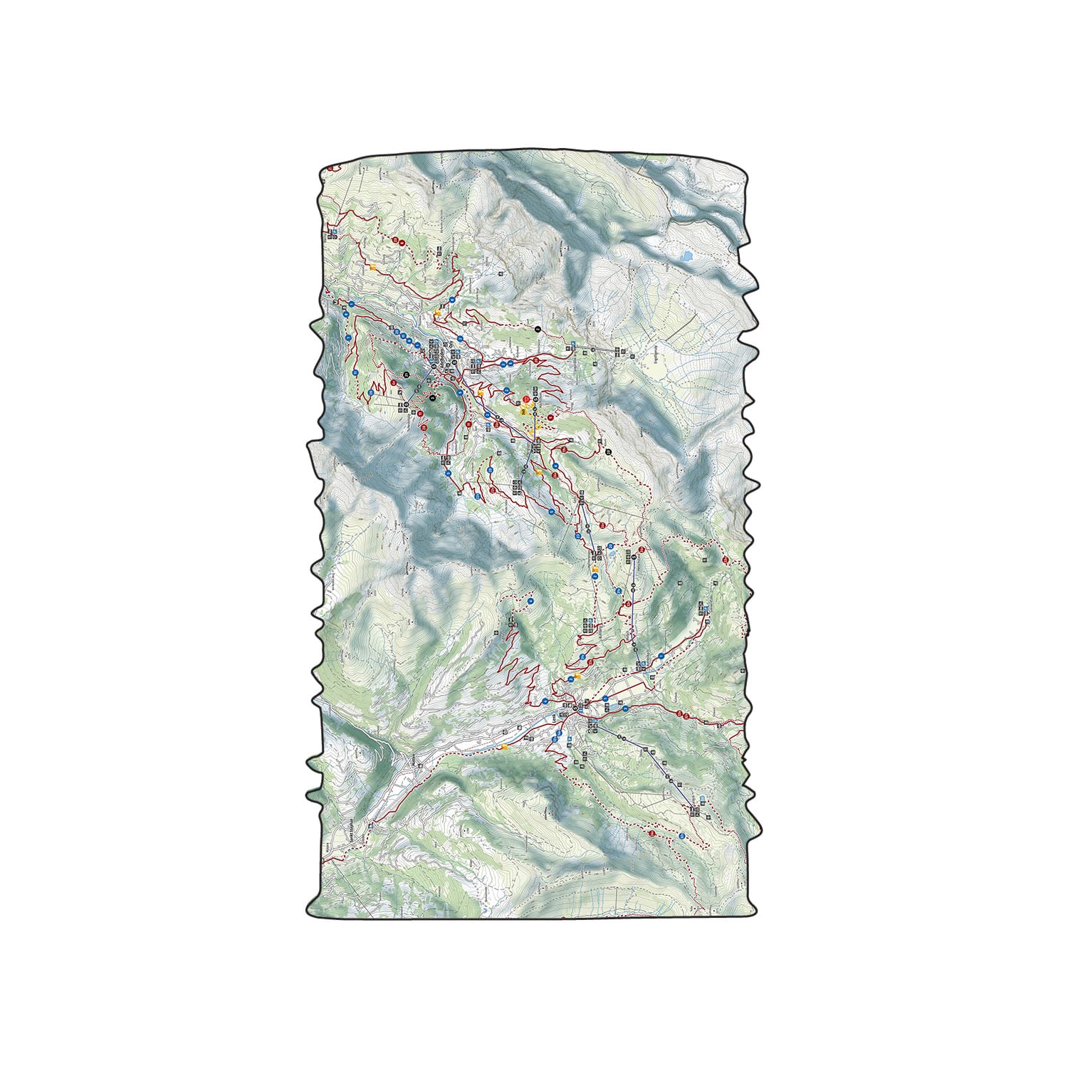 Tour de cou tubulaire Adelboden - Lenk