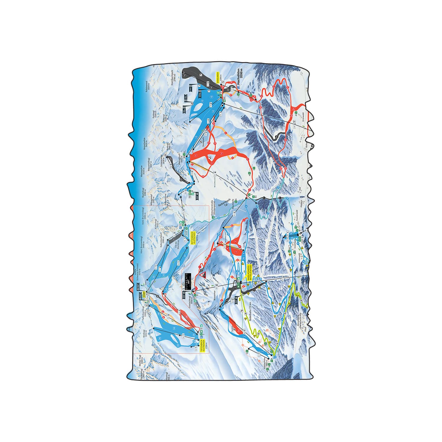 Tour de cou tubulaire Sölden